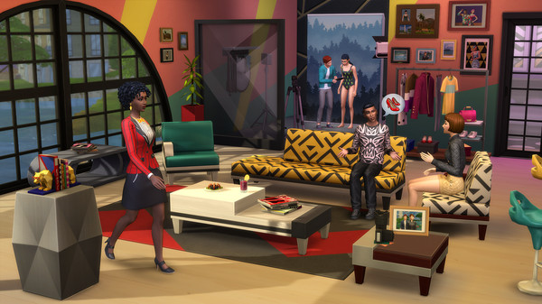 Скриншот из The Sims™ 4 Moschino Stuff