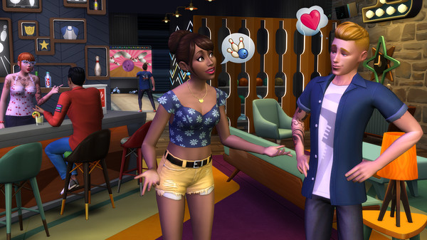 Скриншот из The Sims™ 4 Bowling Night Stuff
