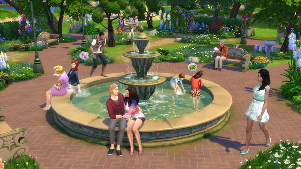 Скриншот из The Sims™ 4 Romantic Garden Stuff
