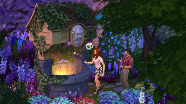 Скриншот из The Sims™ 4 Romantic Garden Stuff