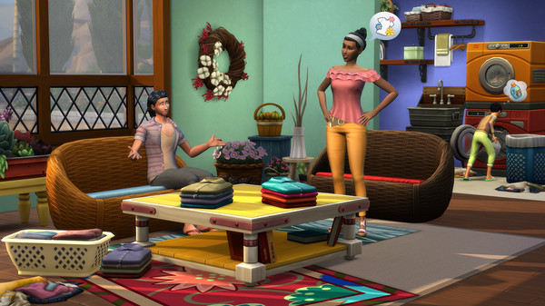 Скриншот из The Sims™ 4 Laundry Day Stuff