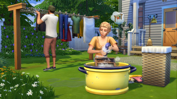Скриншот из The Sims™ 4 Laundry Day Stuff