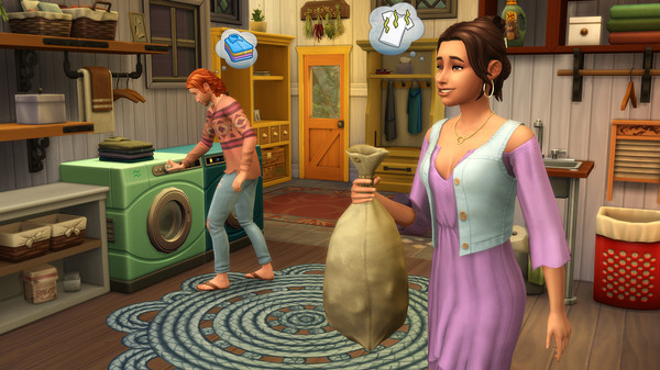 Скриншот из The Sims™ 4 Laundry Day Stuff