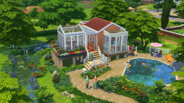 Скриншот из The Sims™ 4 Tiny Living Stuff