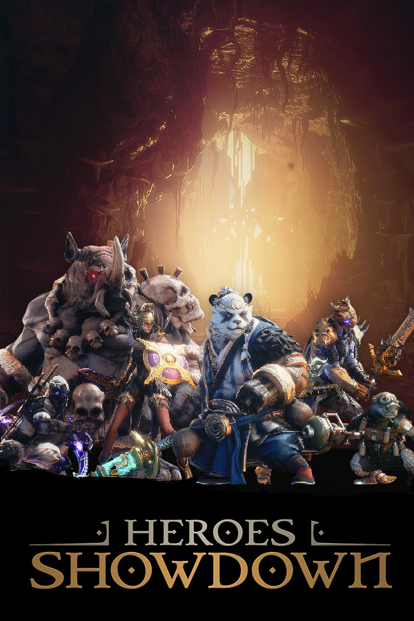 Steam portrait for Heroes Showdown.
