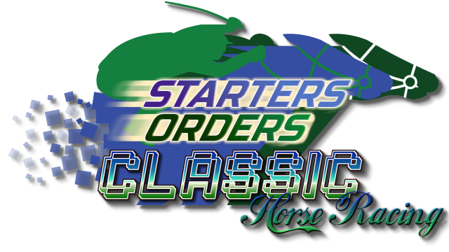 Starters Orders Classic Horse Racing Logo