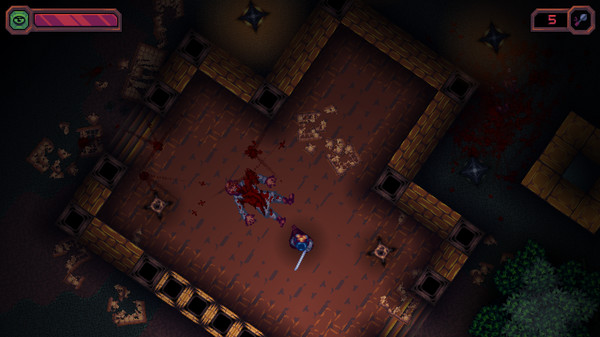 Blood Branched Sakura game for Linux 1