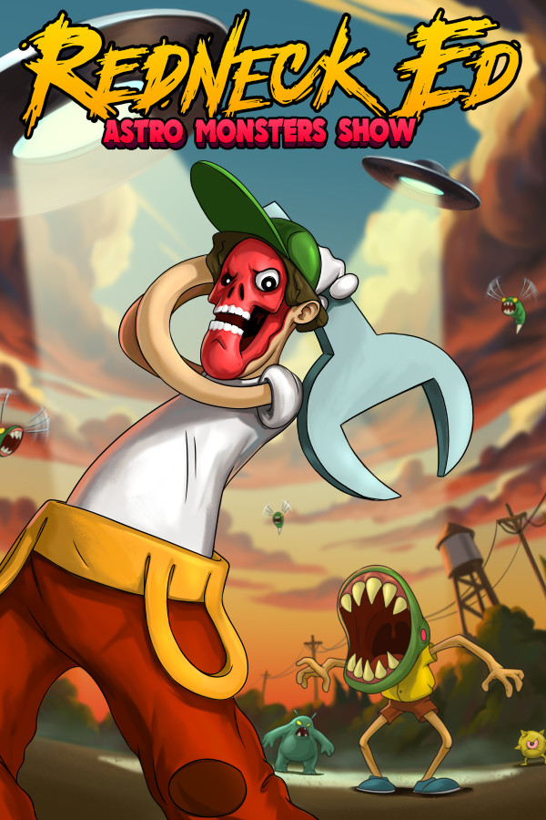 Steam portrait for Redneck Ed: Astro Monsters Show.