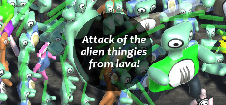 Купить Attack of the alien thingies from lava!
