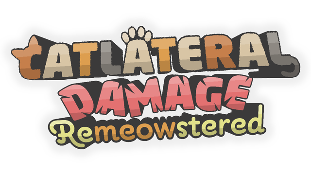 Catlateral Damage: Remeowstered Logo