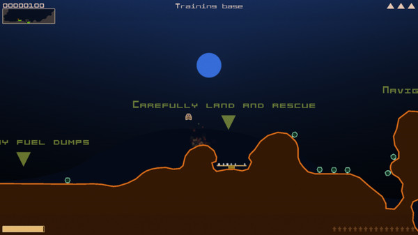 Скриншот из Terra Lander II - Rockslide Rescue Скриншот из Terra Lander II - Rockslide Rescue