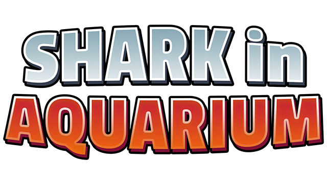 Shark In Aquarium Logo