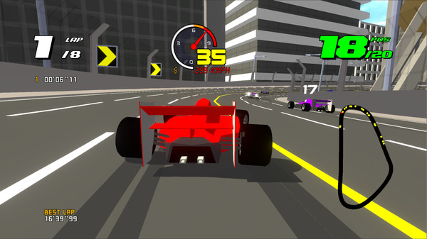 Formula Retro Racing game for Linux 1