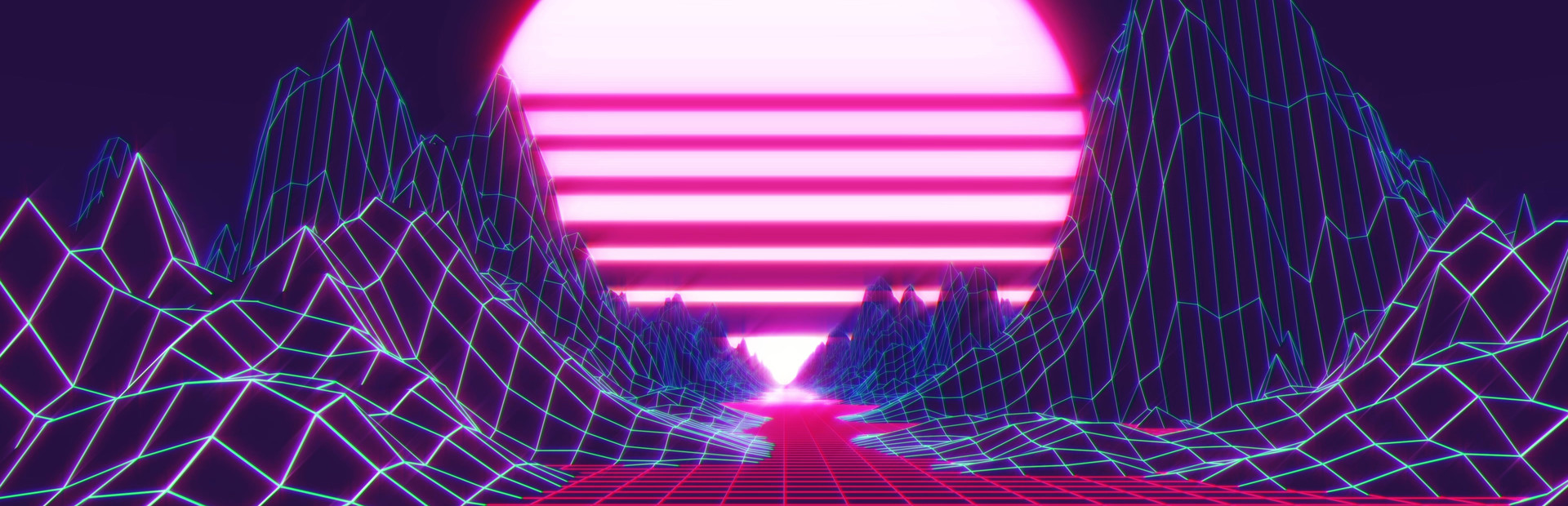 Retrowave Hero Image