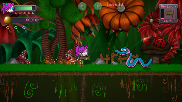 Скриншот из Xyla and the 'Shrooms of Doom Скриншот из Xyla and the 'Shrooms of Doom