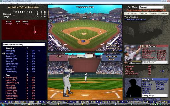 Скриншот из Baseball Mogul 2009