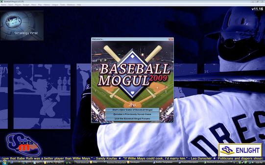 Скриншот из Baseball Mogul 2009