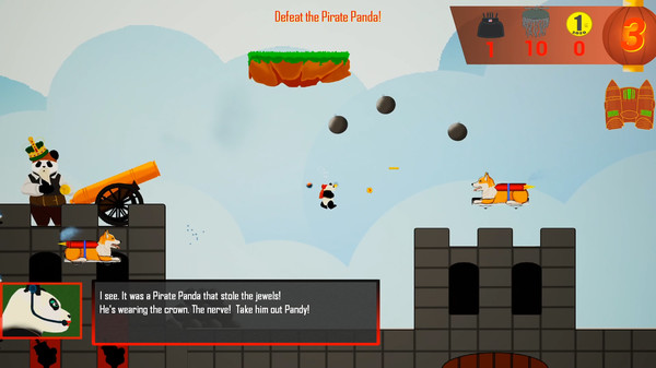 Скриншот из Rocket Panda Panic
