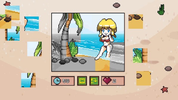 Скриншот из Beach anime day
