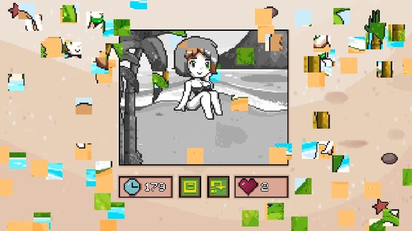 Скриншот из Beach anime day