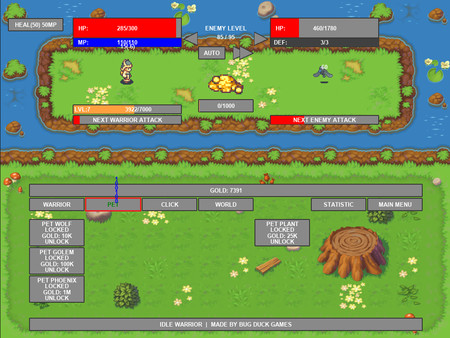 Скриншот из Idle Warrior