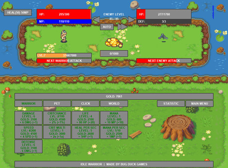 Скриншот из Idle Warrior
