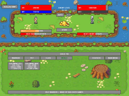 Скриншот из Idle Warrior