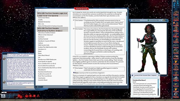 Скриншот из Fantasy Grounds - Starfinder RPG - Starfinder Society Scenario #1-05: The First Mandate