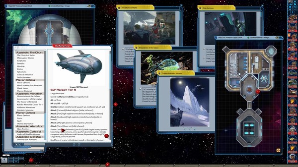 Скриншот из Fantasy Grounds - Starfinder RPG -Attack of the Swarm AP 4: The Forever Reliquary