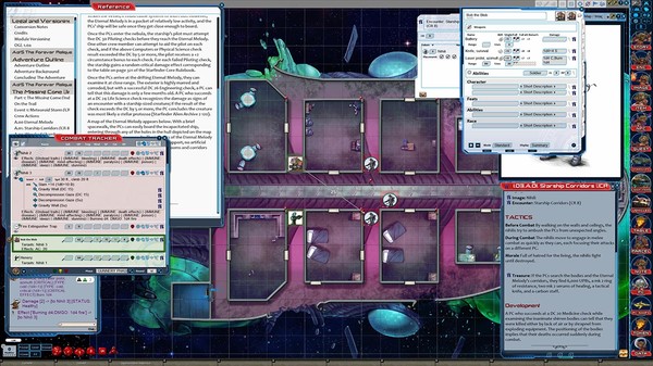 Скриншот из Fantasy Grounds - Starfinder RPG -Attack of the Swarm AP 4: The Forever Reliquary