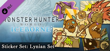 Monster Hunter: World - Sticker Set: Lynian Set