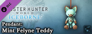 Monster Hunter World: Iceborne - Pendant: Mint Felyne Teddy
