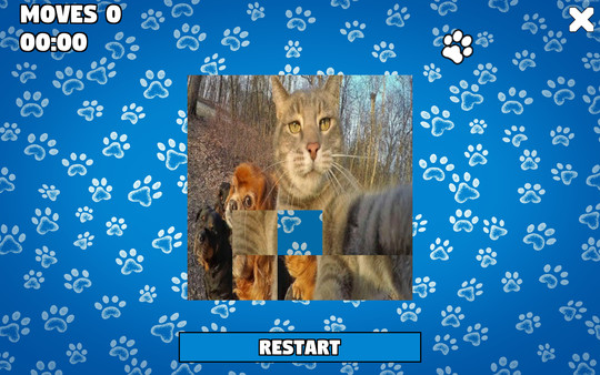 CatDog Puzzle game for Linux 1