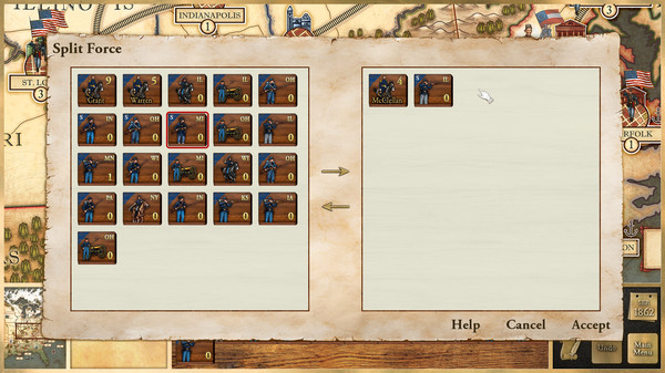 Скриншот из Victory and Glory: The American Civil War