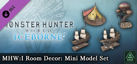 Monster Hunter World: Iceborne - MHW:I Room Decor: Mini Model Set