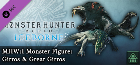 Monster Hunter World: Iceborne - MHW:I Monster Figure: Girros & Great Girros