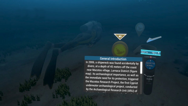 Dry Visit - Virtual Underwater Visit - iMARECulture game for Linux 1