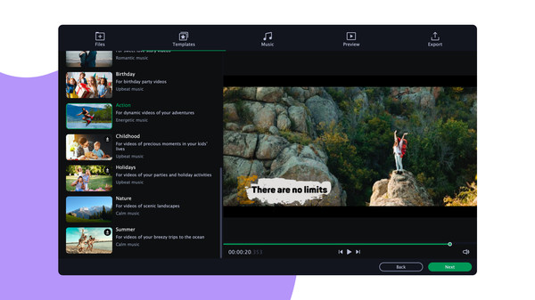 Movavi Slideshow Maker game for Linux 1