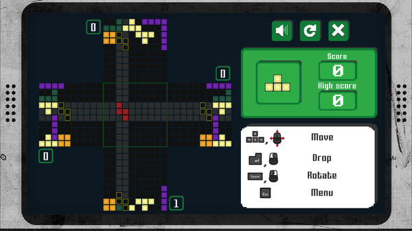 Four Ways: Block Puzzle game for Linux 1