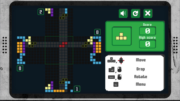 скриншот Super Tetris 2