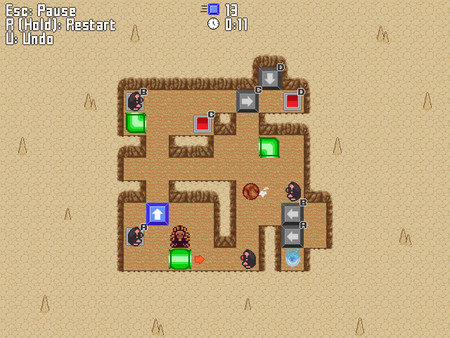Maze Burrow game for Linux 1