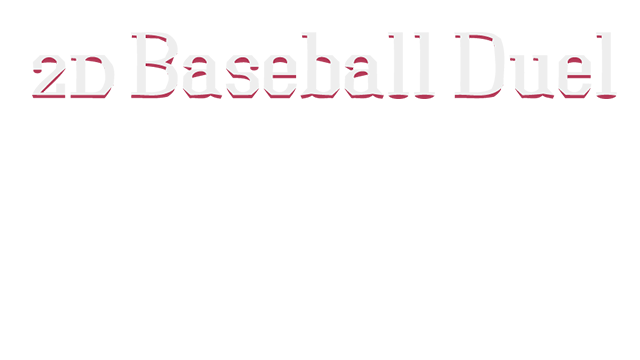 2D Baseball Duel Logo