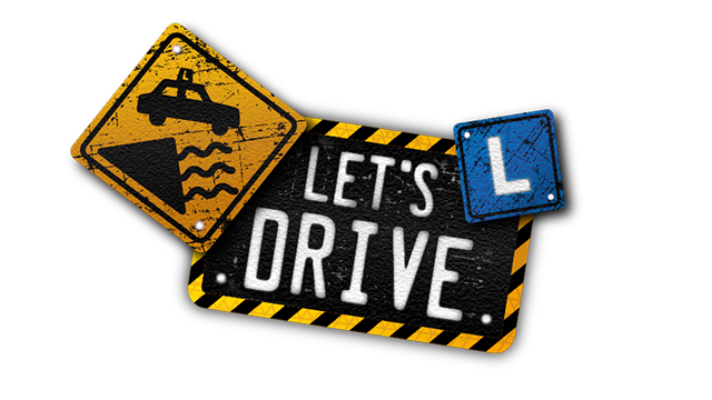 Let's Drive - learn driving simulator Logo