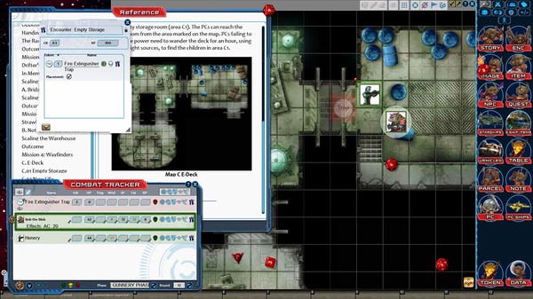 Скриншот из Fantasy Grounds - Starfinder RPG - Starfinder Society Scenario #1-01: The Commencement