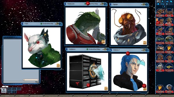 Скриншот из Fantasy Grounds - Starfinder RPG - Starfinder Society Scenario #1-01: The Commencement