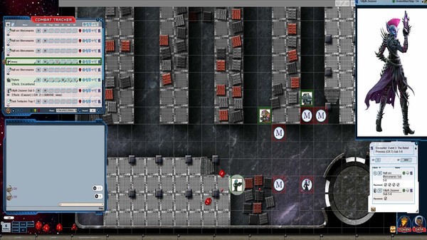 Скриншот из Fantasy Grounds - Starfinder Society Scenario #1-06: A Night in Nightarch