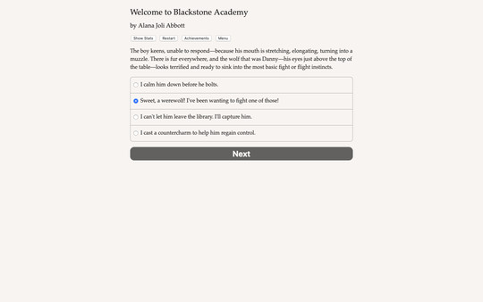 【图】Blackstone Academy for the Magical Arts(截图1)