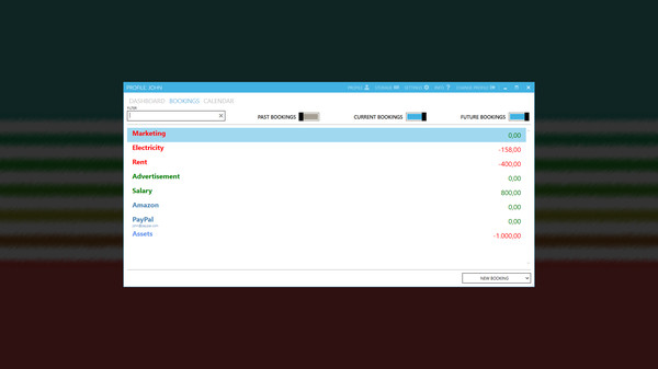 KARA Accounting game for Linux 1