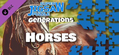 Super Jigsaw Puzzle: Generations - Horses Puzzles cover art
