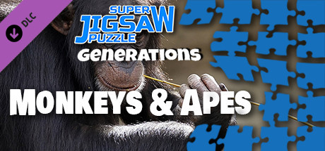 Super Jigsaw Puzzle: Generations - Monkeys & Apes Puzzles cover art